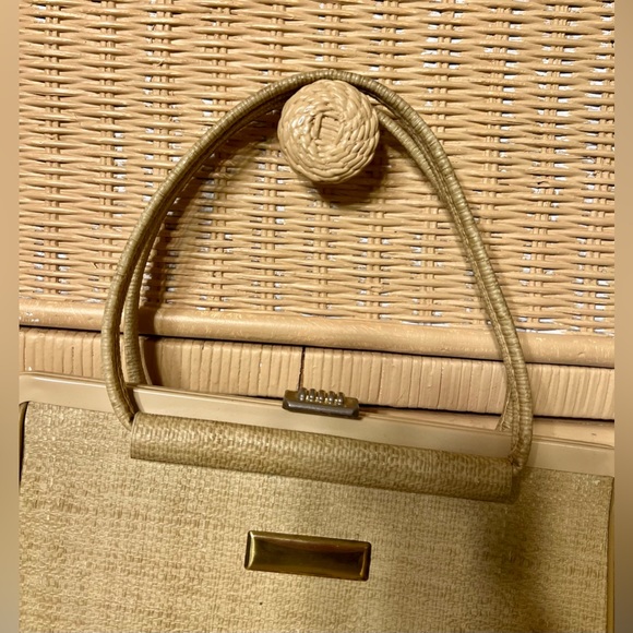 Vintage 60s Beige Doctor Bag [RARE] - Picture 5 of 14